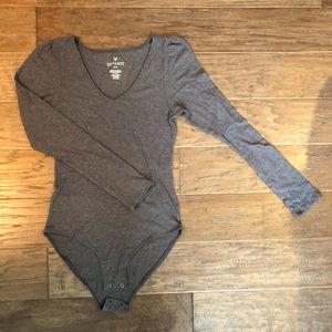 American Eagle Soft and Sexy Ribbed Bodysuit